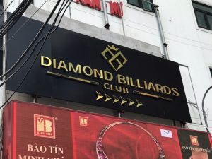 mẫu biển quảng cáo chữ nổi Inox đẹp 2021