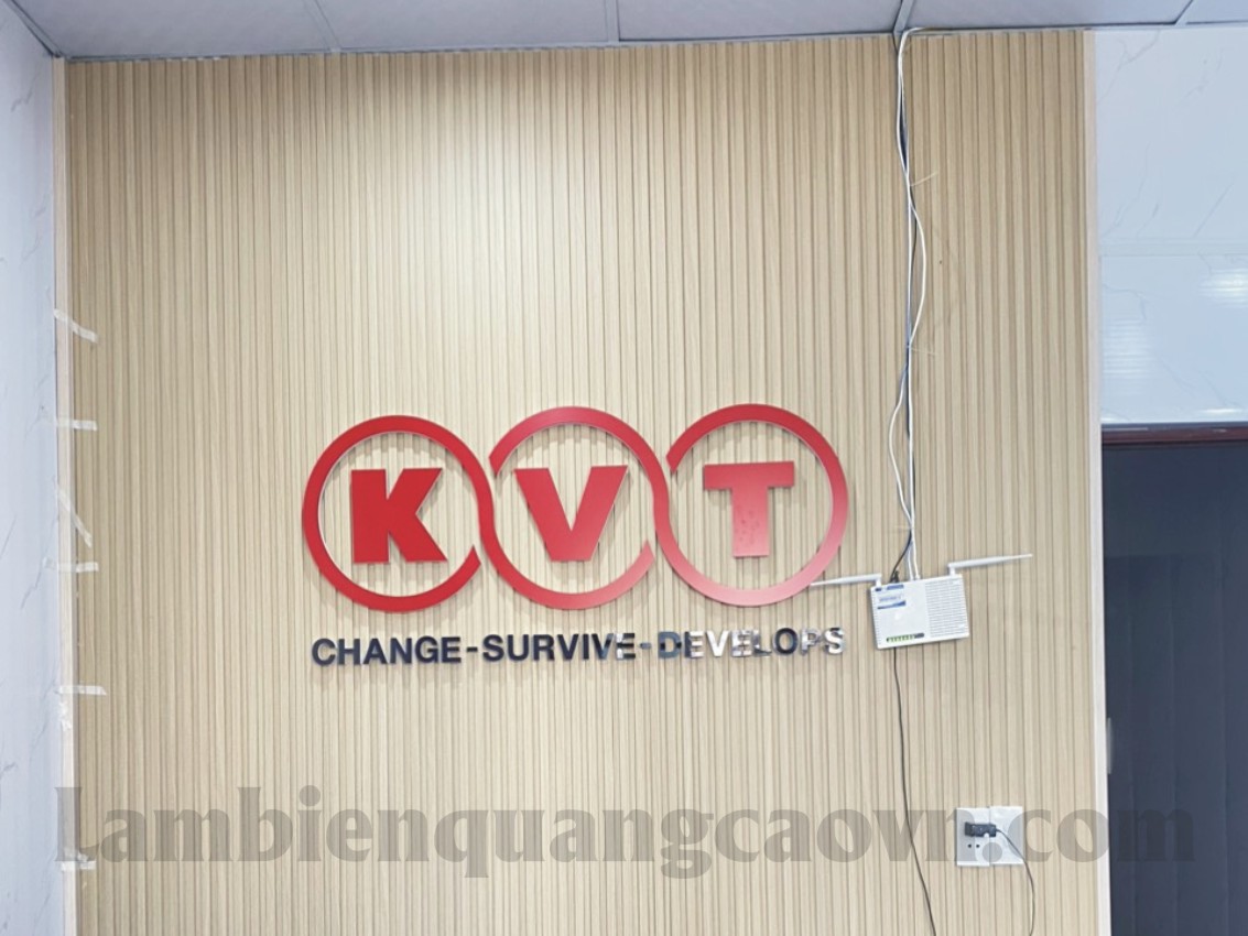 Mẫu logo backdrop văn phòng giá rẻ 2025 - Làm biển quảng cáo